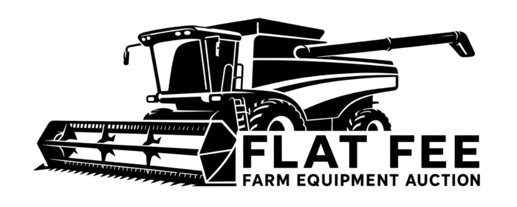 Flat Fee Farm Equipment Auction Logo - How it Works - About Us
