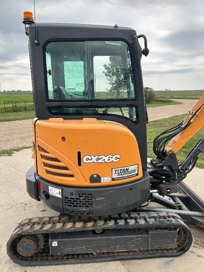 Flat Fee Farm Equipment Auction 2017 Case CX26C Mini Excavator - Image 9