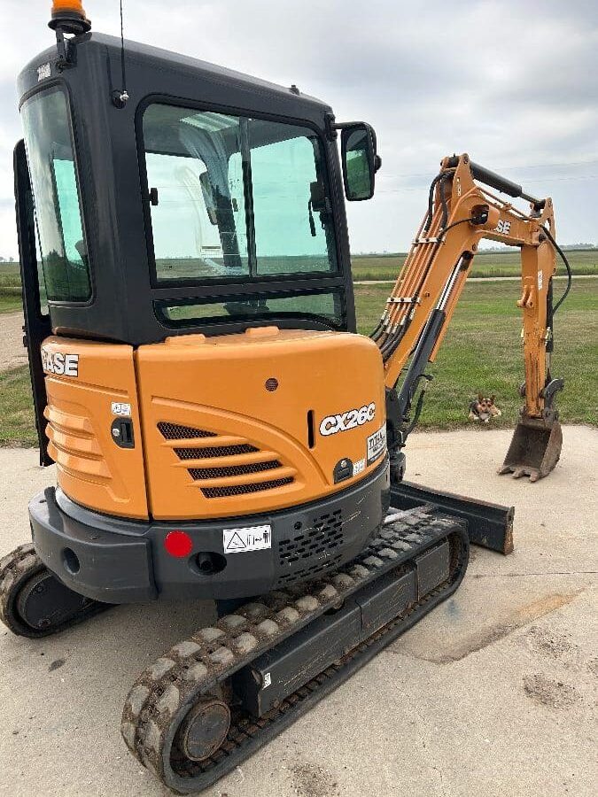 Flat Fee Farm Equipment Auction 2017 Case CX26C Mini Excavator - Image 10