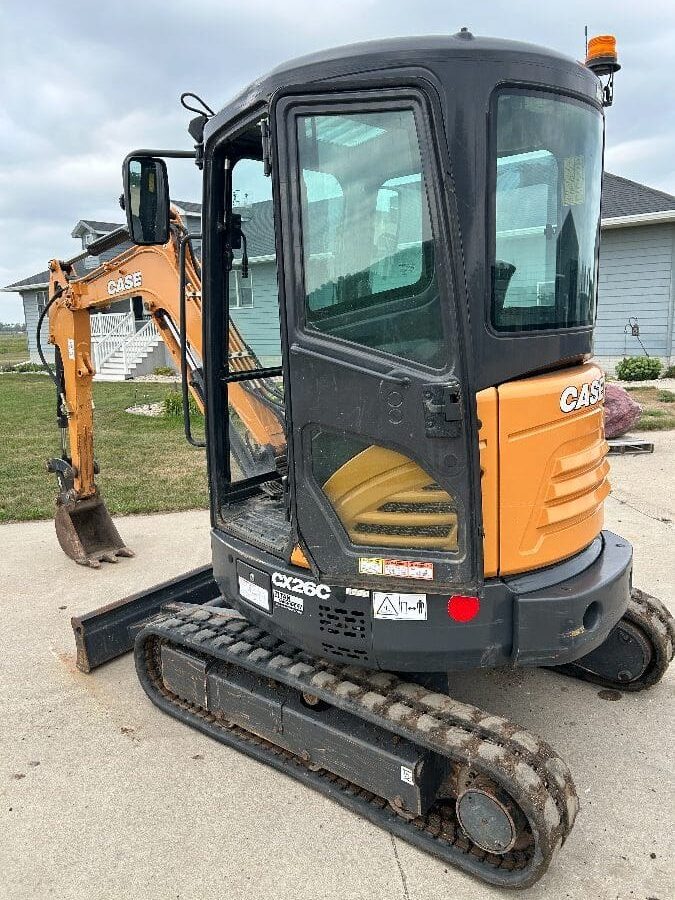 Flat Fee Farm Equipment Auction 2017 Case CX26C Mini Excavator - Image 15